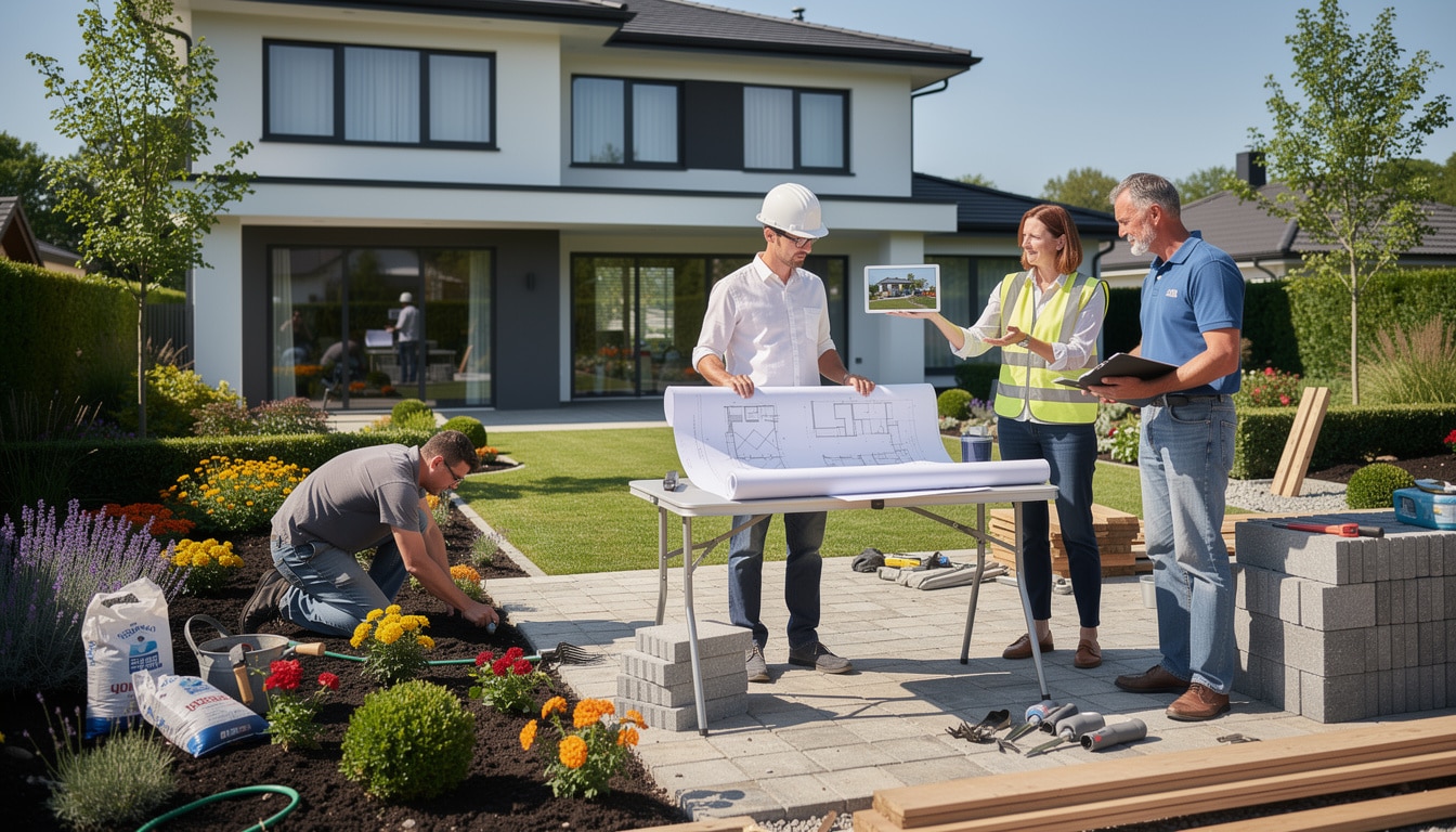 découvrez comment choisir le professionnel idéal pour l'aménagement extérieur de votre maison et transformer votre jardin en un espace de vie agréable.