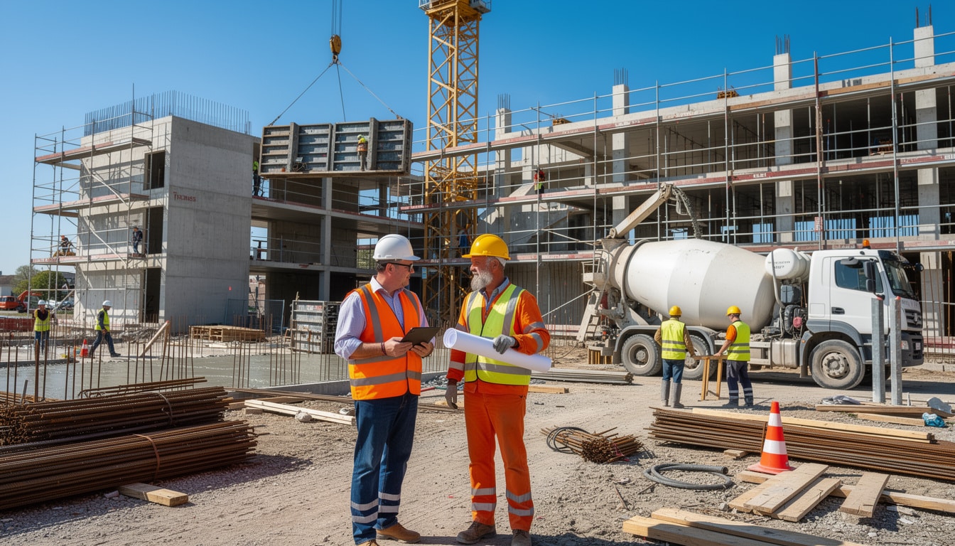 d&eacute;couvrez qui est responsable du gros &oelig;uvre et du permis de construire, les d&eacute;marches &agrave; suivre et les professionnels impliqu&eacute;s dans votre projet de construction.