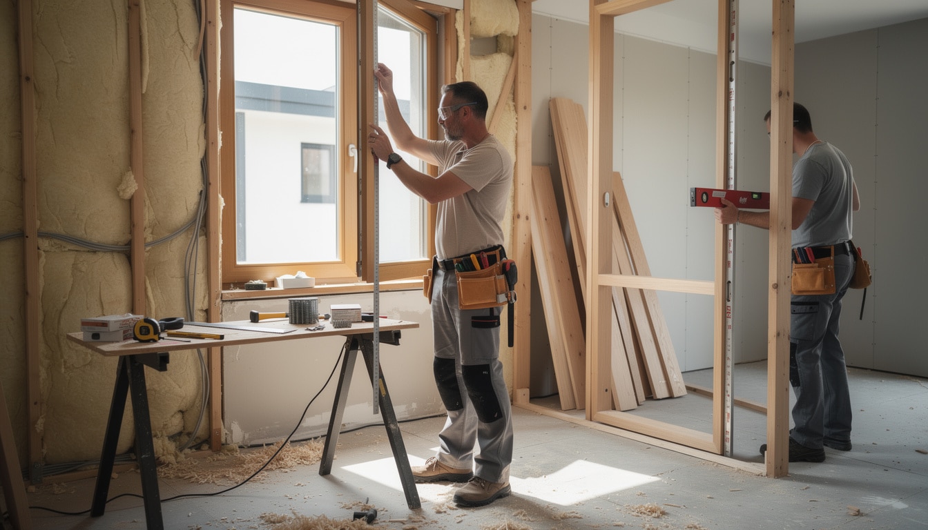 découvrez qui intervient en premier lors d'une rénovation de menuiseries pour assurer un travail efficace et de qualité.