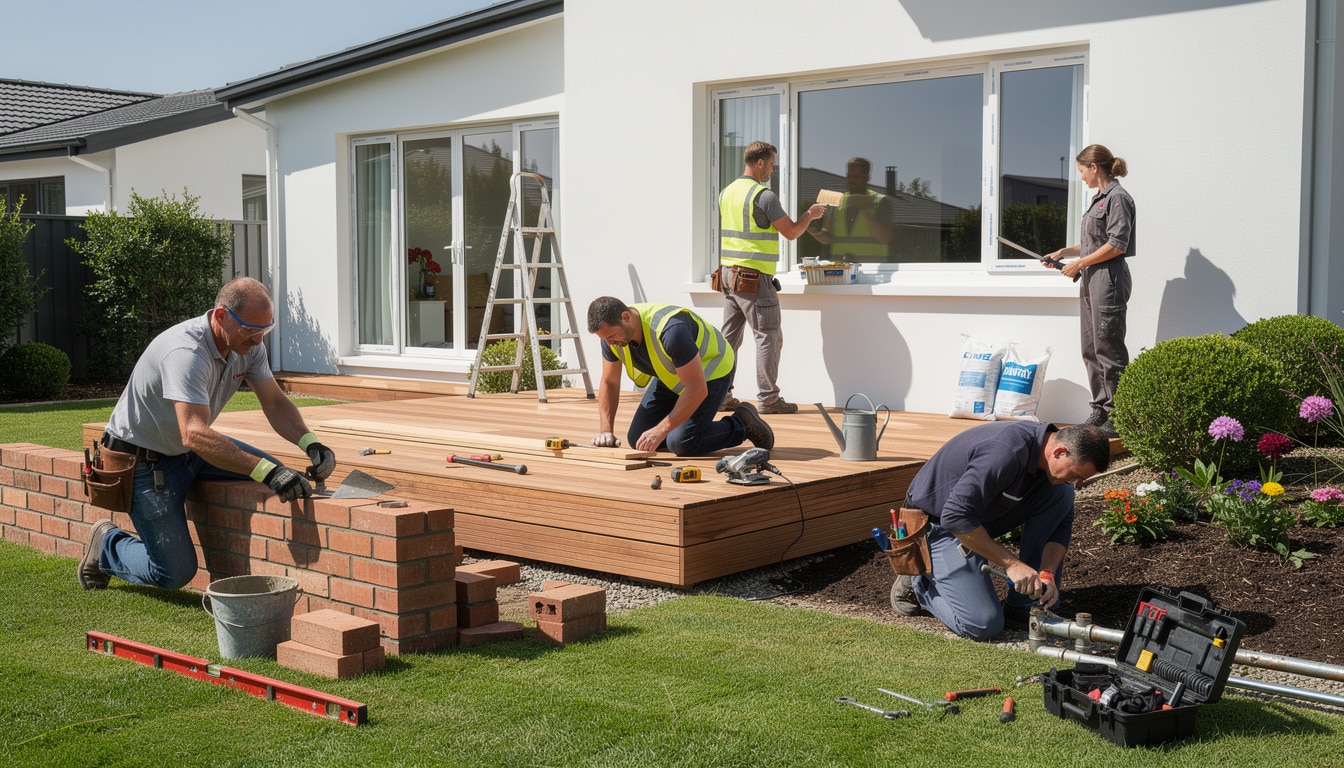 découvrez quels artisans interviennent pour vos travaux extérieurs de maison et comment choisir les professionnels adaptés à vos besoins.