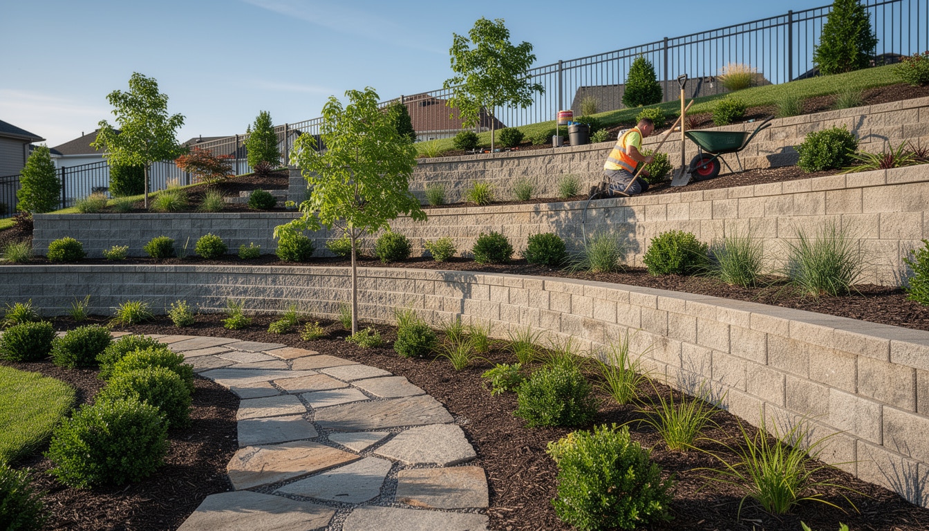 découvrez quel professionnel choisir pour l'aménagement extérieur de votre terrain en pente et transformez votre espace avec expertise et sécurité.