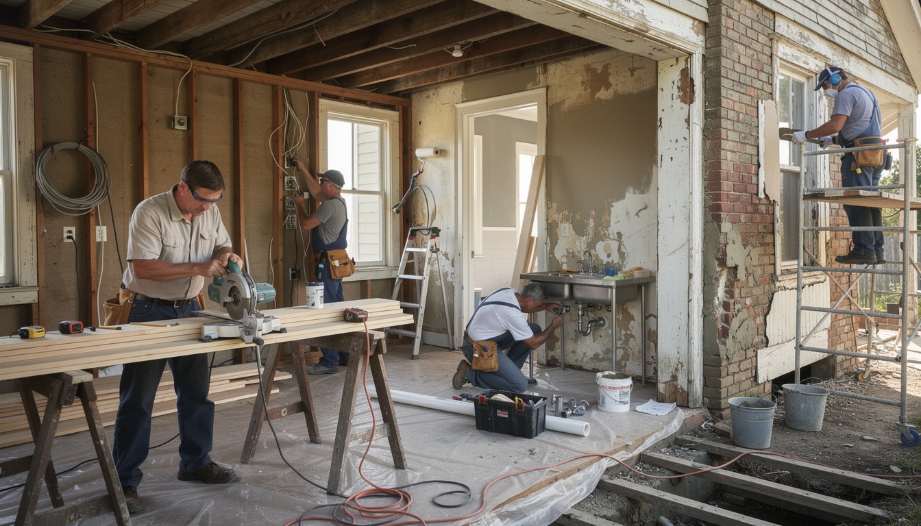 découvrez quels artisans interviennent réellement pour rénover un logement ancien et comment choisir les meilleurs professionnels pour réussir vos travaux.