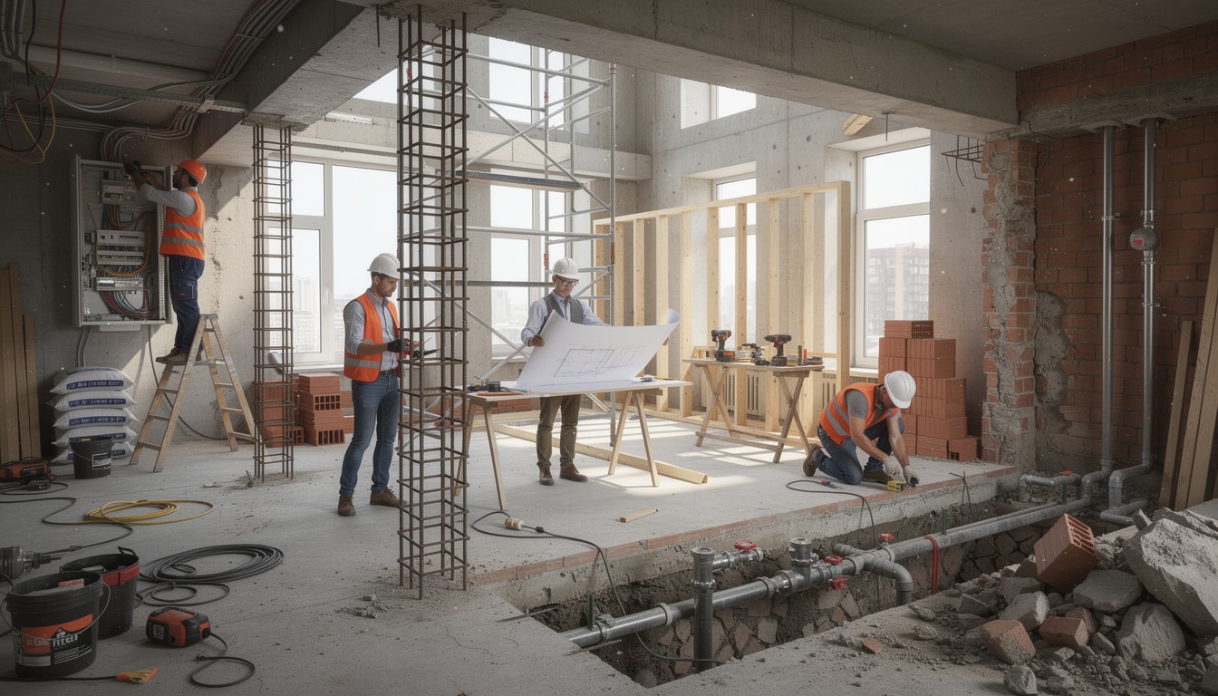 découvrez les métiers indispensables pour réussir vos travaux de rénovation lourde et garantir la qualité et la durabilité de votre projet.