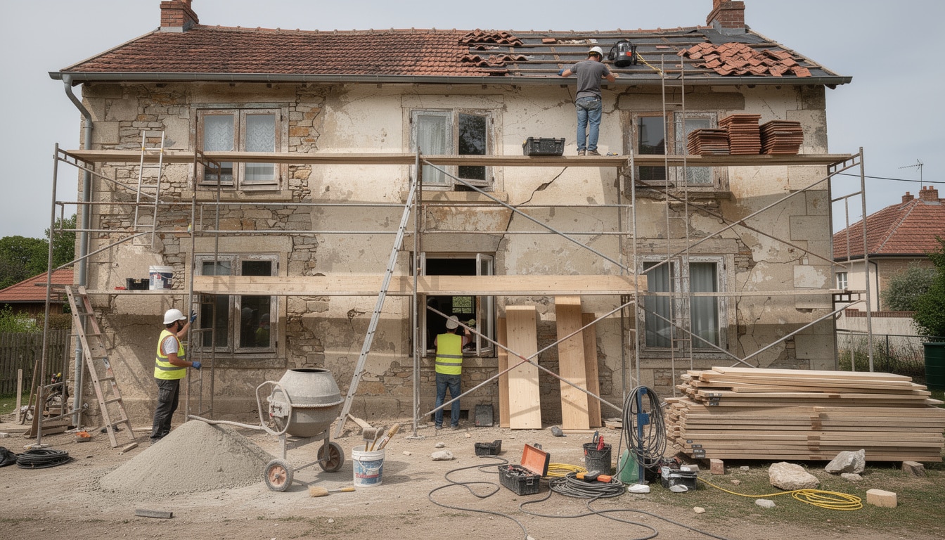 découvrez qui contacter pour vos travaux extérieurs sur une maison ancienne et bénéficiez de conseils d'experts pour restaurer et valoriser votre propriété.